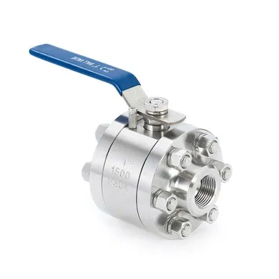 Injap bola benang keluli palsu